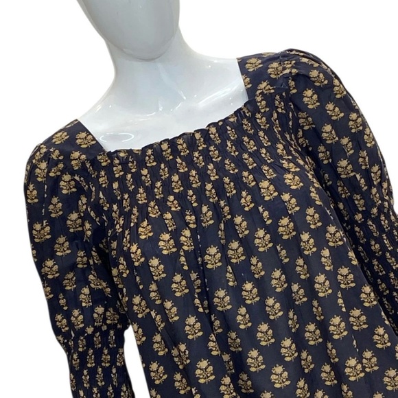 DÔEN Sabia Dress in block print - Picture 3 of 6